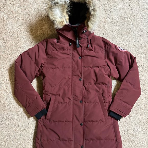 Canada Goose Women's Shelburne Parka Fusion Fit Down Coat Canada Goose Women's Shelburne Parka Fusion Fit Down Coat
